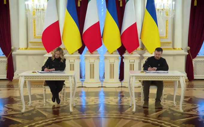 Україна та Італія підписали безпекову угоду. ВIДЕО Україна-та-Італія-підписали-безпекову-угоду.-ВiДЕО
