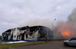 На підприємстві «Пан Курчак» вщент згорів виробничий корпус
