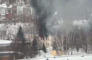 У російській Казані горять казарми танкового училища. ВIДЕО У-російській-Казані-горять-казарми-танкового-училища.-ВiДЕО