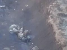 Два окупанти подихають у рівчаку після атаки українського дрона. ВIДЕО Два-окупанти-подихають-у-рівчаку-після-атаки-українського-дрона.-ВiДЕО