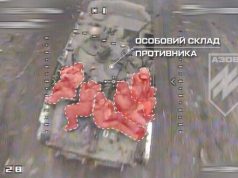 FPV-дрон атакує п’ятьох окупантів на броні ворожої БМП. ВIДЕО fpv-дрон-атакує-п’ятьох-окупантів-на-броні-ворожої-БМП.-ВiДЕО