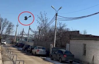 Приліт та вибух ударного безпілотника у російському Бєлгороді. ВIДЕО Приліт-та-вибух-ударного-безпілотника-у-російському-Бєлгороді.-ВiДЕО