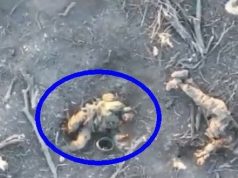 Окупант підірвав себе гранатою на полі бою. ВIДЕО Окупант-підірвав-себе-гранатою-на-полі-бою.-ВiДЕО