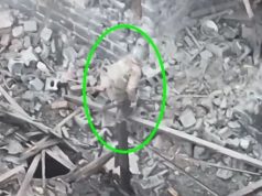 Окупант “ловить” три кулі від українського снайпера. ВIДЕО Окупант-“ловить”-три-кулі-від-українського-снайпера.-ВiДЕО