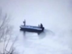 Човен з двома окупантами вибухає під час спроби встановити річкові міни. ВIДЕО Човен-з-двома-окупантами-вибухає-під-час-спроби-встановити-річкові-міни.-ВiДЕО