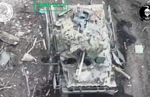 САУ Paladin одним пострілом знищила російську БМП-3. ВIДЕО САУ-paladin-одним-пострілом-знищила-російську-БМП-3.-ВiДЕО