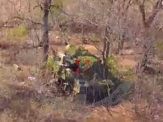 Дрон-камікадзе поцілив у російський ЗРГК “Тунгуска” на Донеччині. ВIДЕО Дрон-камікадзе-поцілив-у-російський-ЗРГК-“Тунгуска”-на-Донеччині.-ВiДЕО