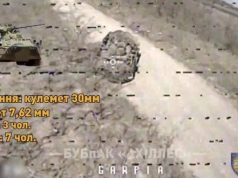 Бійці 92 ОШБр знищили танк, БРЕМ та БТР окупантів. ВIДЕО Бійці-92-ОШБр-знищили-танк,-БРЕМ-та-БТР-окупантів.-ВiДЕО