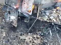 Ворожий транспорт горить разом з окупантами на Бахмутському напрямку. ВIДЕО Ворожий-транспорт-горить-разом-з-окупантами-на-Бахмутському-напрямку.-ВiДЕО