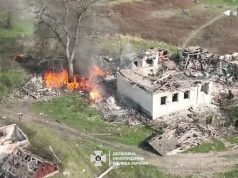 Прикордонники знищили ворожий склад боєприпасів на Куп’янському напрямку. ВIДЕО Прикордонники-знищили-ворожий-склад-боєприпасів-на-Куп’янському-напрямку.-ВiДЕО