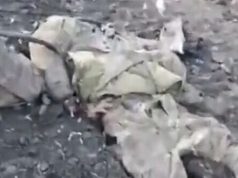 Тіло ліквідованого окупанта розплющилося на дорозі: “Ешкин кот! Танком раздавило”. ВIДЕО 18+ Тіло-ліквідованого-окупанта-розплющилося-на-дорозі:-“Ешкин-кот!-Танком-раздавило”.-ВiДЕО-18+