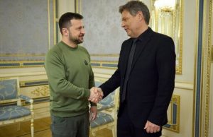 Зеленський обговорив з віцеканцлером Німеччини Габеком російський ракетний терор. ВIДЕО Зеленський-обговорив-з-віцеканцлером-Німеччини-Габеком-російський-ракетний-терор.-ВiДЕО