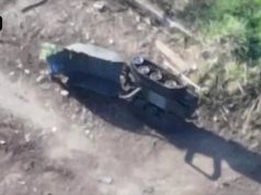 Бійці 72 ОМБр знищили російського наземного робота на полі бою. ВIДЕО Бійці-72-ОМБр-знищили-російського-наземного-робота-на-полі-бою.-ВiДЕО