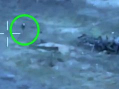 Окупант біжить і підривається на міні. ВIДЕО Окупант-біжить-і-підривається-на-міні.-ВiДЕО