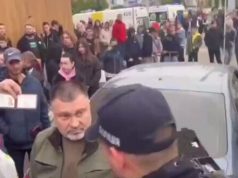 П’яний голова райдержадміністрації Майбоженко влетів у натовп людей в Броварах. ВIДЕО П’яний-голова-райдержадміністрації-Майбоженко-влетів-у-натовп-людей-в-Броварах.-ВiДЕО