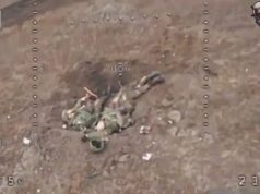 Точний приліт дрона-камікадзе у вирву з російськими військовими на Донецькому напрямку. ВIДЕО Точний-приліт-дрона-камікадзе-у-вирву-з-російськими-військовими-на-Донецькому-напрямку.-ВiДЕО