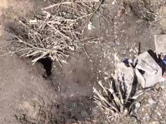 FPV-дрон 47-ї ОМБр знищив двох окупантів в їхній норі на Авдіївському напрямку. ВIДЕО fpv-дрон-47-ї-ОМБр-знищив-двох-окупантів-в-їхній-норі-на-Авдіївському-напрямку.-ВiДЕО