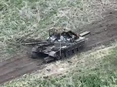 БМП Bradley ракетою TOW знищив російський танк Т-80. ВIДЕО БМП-bradley-ракетою-tow-знищив-російський-танк-Т-80.-ВiДЕО