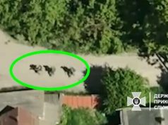 Пряме влучання міни у трьох окупантів. ВIДЕО Пряме-влучання-міни-у-трьох-окупантів.-ВiДЕО