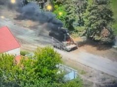 Українські воїни знищили два ворожі танки на Харківщині: “Горить, сука! Вовчанськ наш!”. ВIДЕО Українські-воїни-знищили-два-ворожі-танки-на-Харківщині:-“Горить,-сука!-Вовчанськ-наш!”.-ВiДЕО