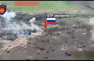 Танковий екіпаж 115 ОМБр прямим наведенням нищить російський БТР на Донеччині. ВIДЕО Танковий-екіпаж-115-ОМБр-прямим-наведенням-нищить-російський-БТР-на-Донеччині.-ВiДЕО