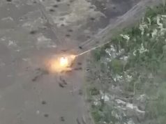 Момент знищення “черепахотанка” на Лиманському напрямку. ВIДЕО Момент-знищення-“черепахотанка”-на-Лиманському-напрямку.-ВiДЕО