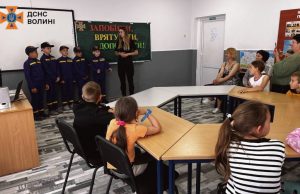 Рятувальники спільно з командою ДЮРП провели урок безпеки