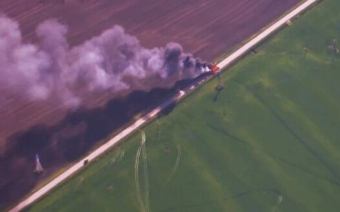 Знищення колони військових вантажівок поблизу села Суджа в Курській області РФ. ВIДЕО Знищення-колони-військових-вантажівок-поблизу-села-Суджа-в-Курській-області-РФ.-ВiДЕО