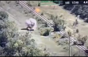 Бійці 46 ОАеМБр знищили ворожий танк на Вугледарському напрямку. ВIДЕО Бійці-46-ОАеМБр-знищили-ворожий-танк-на-Вугледарському-напрямку.-ВiДЕО