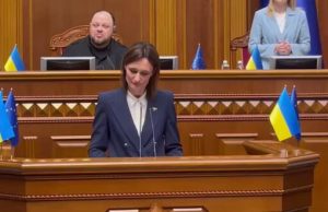 Спікерка Сейму Литви Чміліте-Нільсен виступила українською у Верховній Раді. ВIДЕО Спікерка-Сейму-Литви-Чміліте-Нільсен-виступила-українською-у-Верховній-Раді.-ВiДЕО