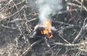 Окупант горить у переліску, а потім вибухає. ВIДЕО Окупант-горить-у-переліску,-а-потім-вибухає.-ВiДЕО