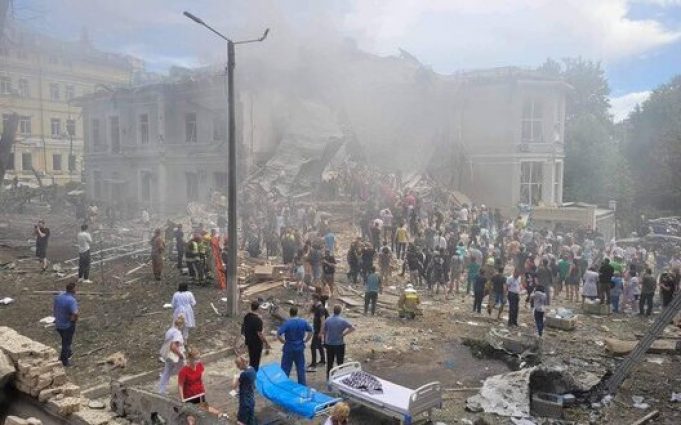 Наслідки влучання у дитячу лікарню “Охматдит”. ВІДЕО+ФОТОрепортаж Наслідки-влучання-у-дитячу-лікарню-“Охматдит”.-ВІДЕО+ФОТОрепортаж