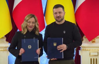 Зеленський зустрівся з Мелоні на полях саміту НАТО: Обговорили ППО для України. ВIДЕО Зеленський-зустрівся-з-Мелоні-на-полях-саміту-НАТО:-Обговорили-ППО-для-України.-ВiДЕО