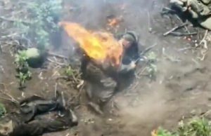Окупант живцем горить на полі бою після атаки українського дрона. ВIДЕО 18+ Окупант-живцем-горить-на-полі-бою-після-атаки-українського-дрона.-ВiДЕО-18+