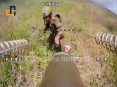 Росіянин марно тікає від дрона-камікадзе бійців 77 ОАБр. ВIДЕО Росіянин-марно-тікає-від-дрона-камікадзе-бійців-77-ОАБр.-ВiДЕО