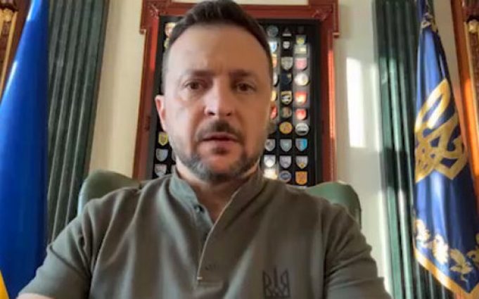 Зеленський відзначив Сили оборони за майже 90 “Шахедів” збитих минулої ночі. ВIДЕО Зеленський-відзначив-Сили-оборони-за-майже-90-“Шахедів”-збитих-минулої-ночі.-ВiДЕО