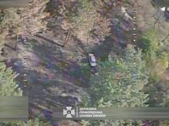 Прикордонники знищили дві автівки окупантів на Запорізькому напрямку. ВIДЕО Прикордонники-знищили-дві-автівки-окупантів-на-Запорізькому-напрямку.-ВiДЕО