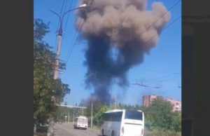 В окупованій Горлівці пролунав потужний вибух. ВIДЕО В-окупованій-Горлівці-пролунав-потужний-вибух.-ВiДЕО