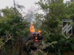 Бійці бригади “Азов” знищили ворожий танк у посадці. ВIДЕО Бійці-бригади-“Азов”-знищили-ворожий-танк-у-посадці.-ВiДЕО