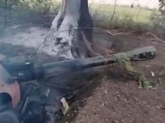 Українські захисники вщент знищили замасковану ворожу гаубицю Д-30. ВIДЕО Українські-захисники-вщент-знищили-замасковану-ворожу-гаубицю-Д-30.-ВiДЕО