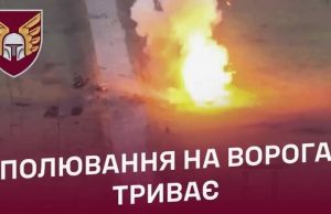 Бійці 46 ОАеМБр знищили ворожий танк Т-90, а також ліквідували групу окупантів. ВIДЕО Бійці-46-ОАеМБр-знищили-ворожий-танк-Т-90,-а-також-ліквідували-групу-окупантів.-ВiДЕО