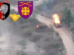 Черговий російський танк знищено ударом українського дрона. ВIДЕО Черговий-російський-танк-знищено-ударом-українського-дрона.-ВiДЕО