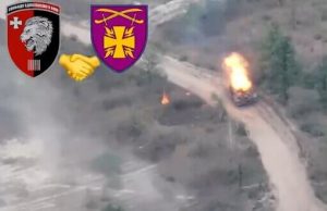 Черговий російський танк знищено ударом українського дрона. ВIДЕО Черговий-російський-танк-знищено-ударом-українського-дрона.-ВiДЕО