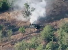Російський танк Т-72 знищили бійці підрозділу “BULAVA” дроном “Дикий Шершень”. ВIДЕО Російський-танк-Т-72-знищили-бійці-підрозділу-“bulava”-дроном-“Дикий-Шершень”.-ВiДЕО