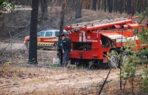 Четверту добу гасять лісову пожежу в Лиманському районі Донеччини, – ДСНС. ВІДЕО+ФОТОрепортаж Четверту-добу-гасять-лісову-пожежу-в-Лиманському-районі-Донеччини,-–-ДСНС.-ВІДЕО+ФОТОрепортаж