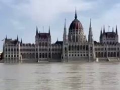 Дунай вийшов із берегів в Угорщині: Вода дісталася будівлі парламенту. ВIДЕО Дунай-вийшов-із-берегів-в-Угорщині:-Вода-дісталася-будівлі-парламенту.-ВiДЕО
