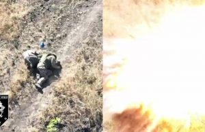 Російський загарбник “вибухово” зник після атаки дрона-камікадзе. ВIДЕО Російський-загарбник-“вибухово”-зник-після-атаки-дрона-камікадзе.-ВiДЕО