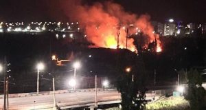 Найбільший парк окупованого Маріуполя охопила пожежа. ВІДЕО+ФОТО Найбільший-парк-окупованого-Маріуполя-охопила-пожежа.-ВІДЕО+ФОТО