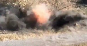 Окупант зник після влучання дрона-камікадзе. ВIДЕО Окупант-зник-після-влучання-дрона-камікадзе.-ВiДЕО