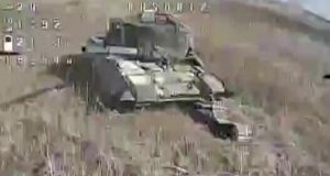 Бійці 46-ї ОАМБр знищили 2 танки, 2 БМП і 8 мотоциклів ворога на Курахівському напрямку.... Бійці-46-ї-ОАМБр-знищили-2-танки,-2-БМП-і-8-мотоциклів-ворога-на-Курахівському-напрямку.